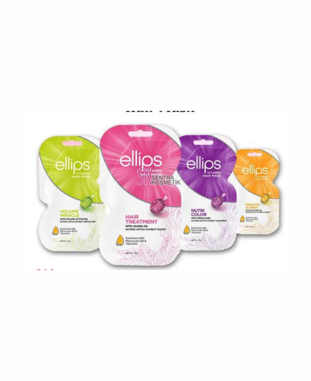 إليبس قناع فيتامين للشعر ناعم ولامع